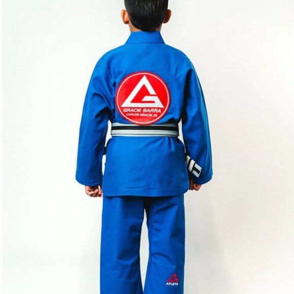 AtletaGB V4 Youth Kimono - Blue - Comp Legal - Y4 and Y5 - Picture 2 of 6